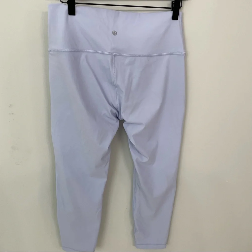 Lululemon Wunder Under High-Rise Leggings 23” Full-On Luxtreme Pastel Blue. L6